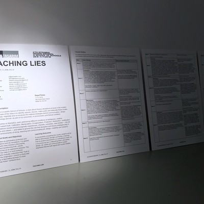Teaching Lies